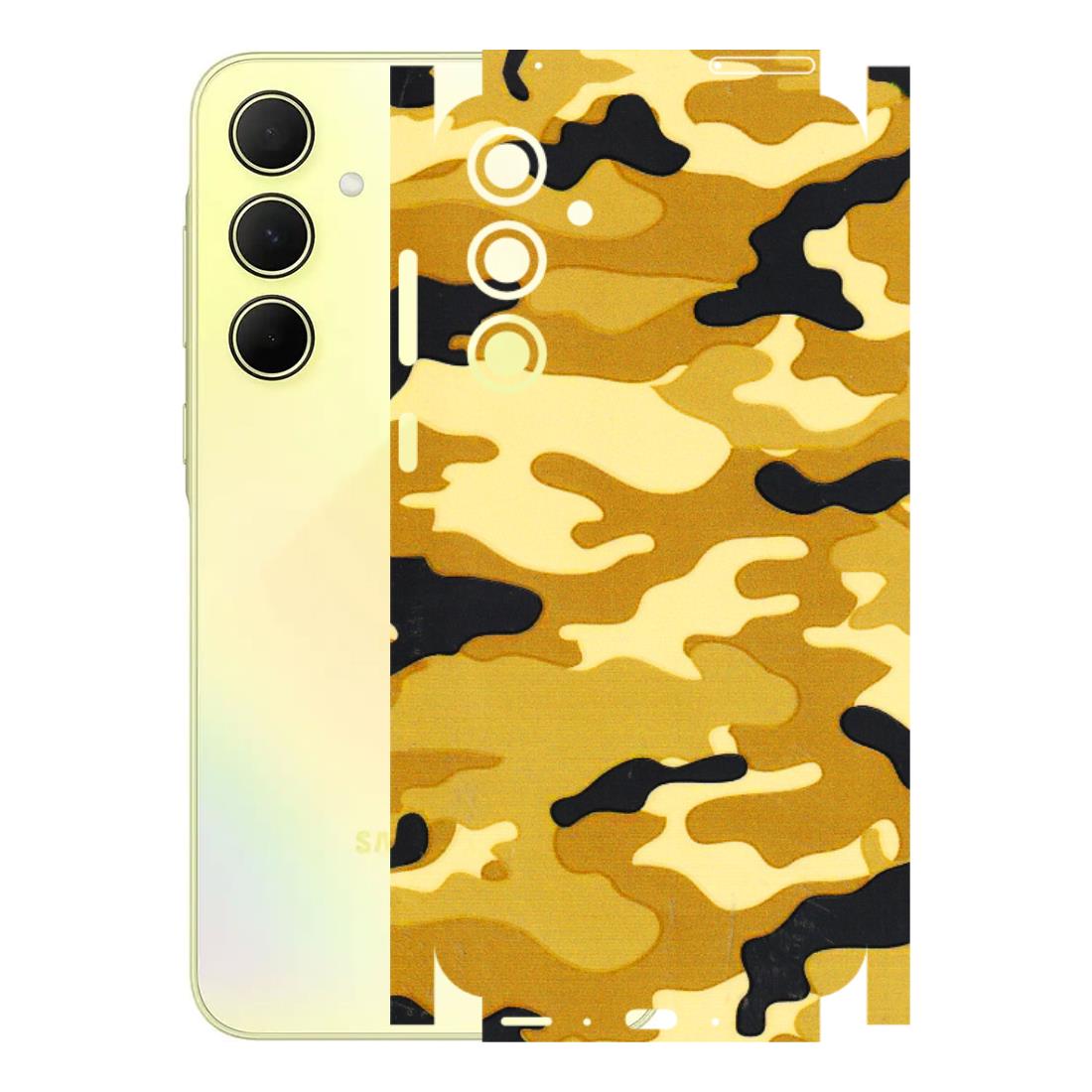 Samsung A/S Series Phone Skins (All Models) - Indian Camo - 3D Embossed Finish (L-228) Samsung Galaxy A35 (5G)