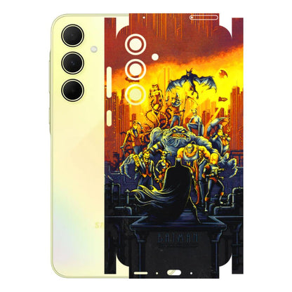 Samsung A/S Series Phone Skins (All Models) - Games Doodles - 3D Embossed Finish (L-24) Samsung Galaxy A35 (5G)