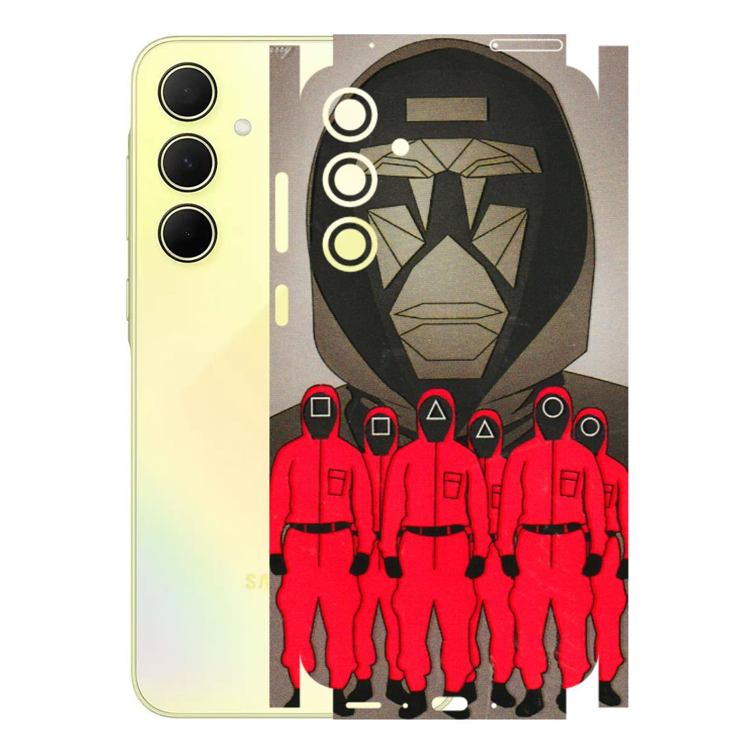 Samsung A/S Series Phone Skins (All Models) - Squid Game Hero - 3D Embossed Finish (L-245) Samsung Galaxy A35 (5G)