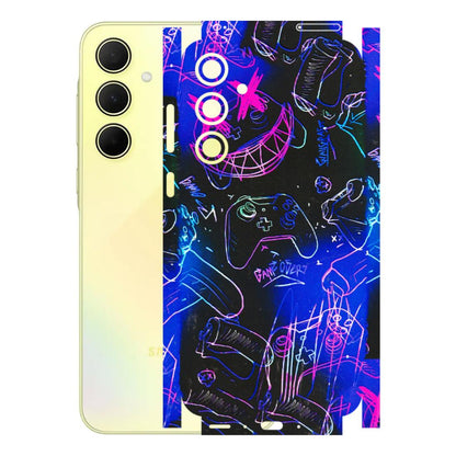 Samsung A/S Series Phone Skins (All Models) - Gamers Paradise - 3D Embossed Finish (L-258) Samsung Galaxy A35 (5G)