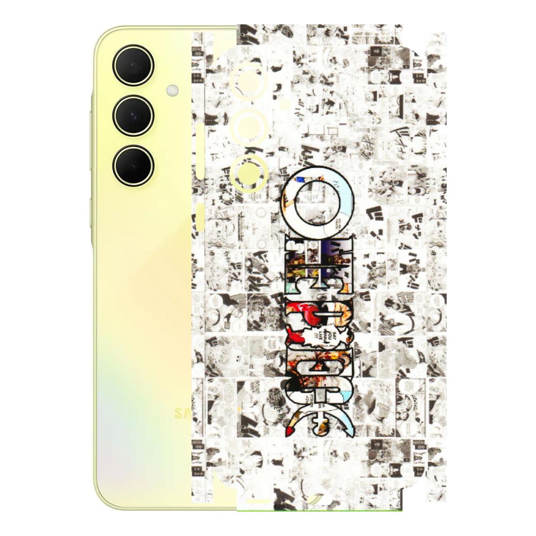 Samsung A/S Series Phone Skins (All Models) - One Piece Manga - 3D Embossed Finish (L-26) Samsung Galaxy A35 (5G)