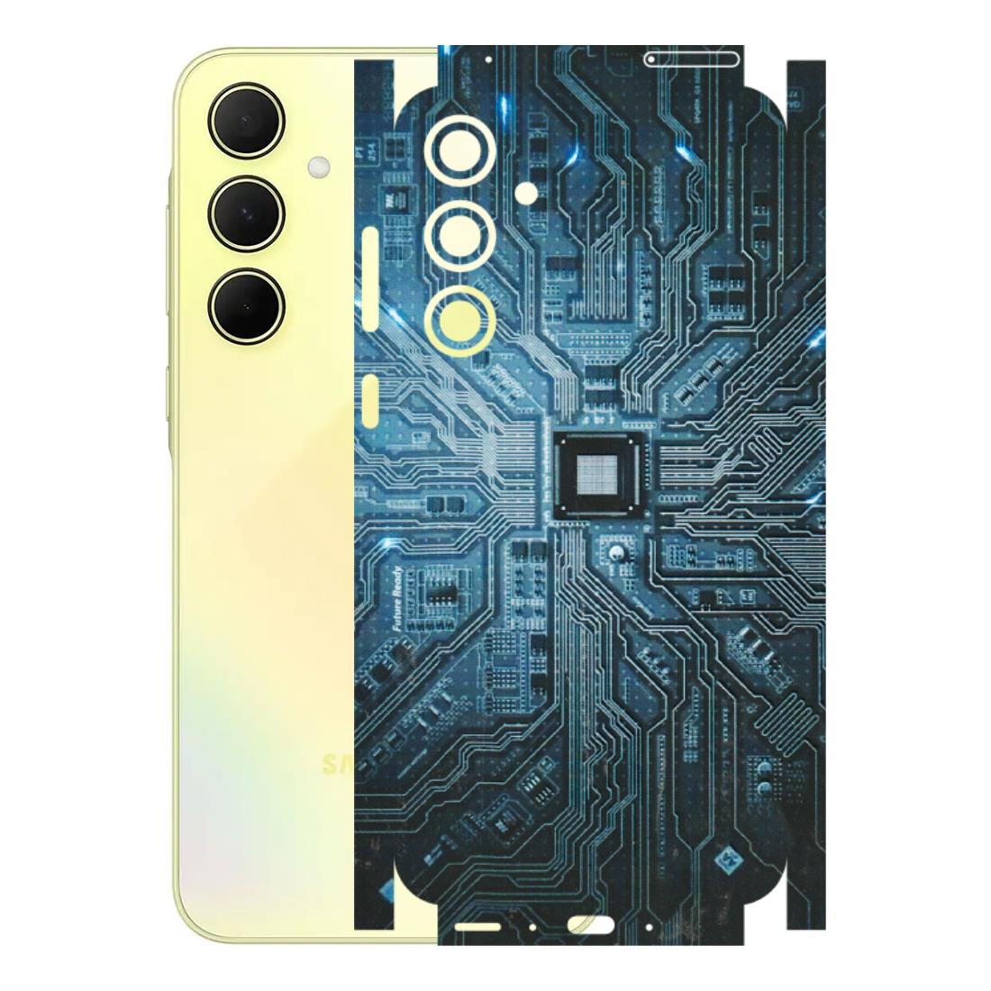 Samsung A/S Series Phone Skins (All Models) - Original Circuit - 3D Embossed Finish (L-267) Samsung Galaxy A35 (5G)