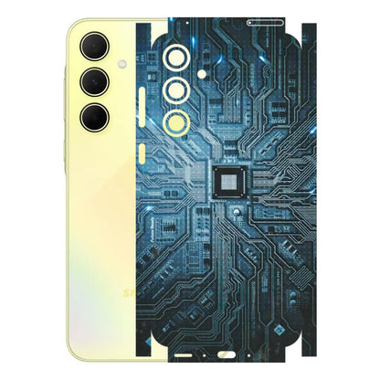 Samsung A/S Series Phone Skins (All Models) - Original Circuit - 3D Embossed Finish (L-267) Samsung Galaxy A35 (5G)