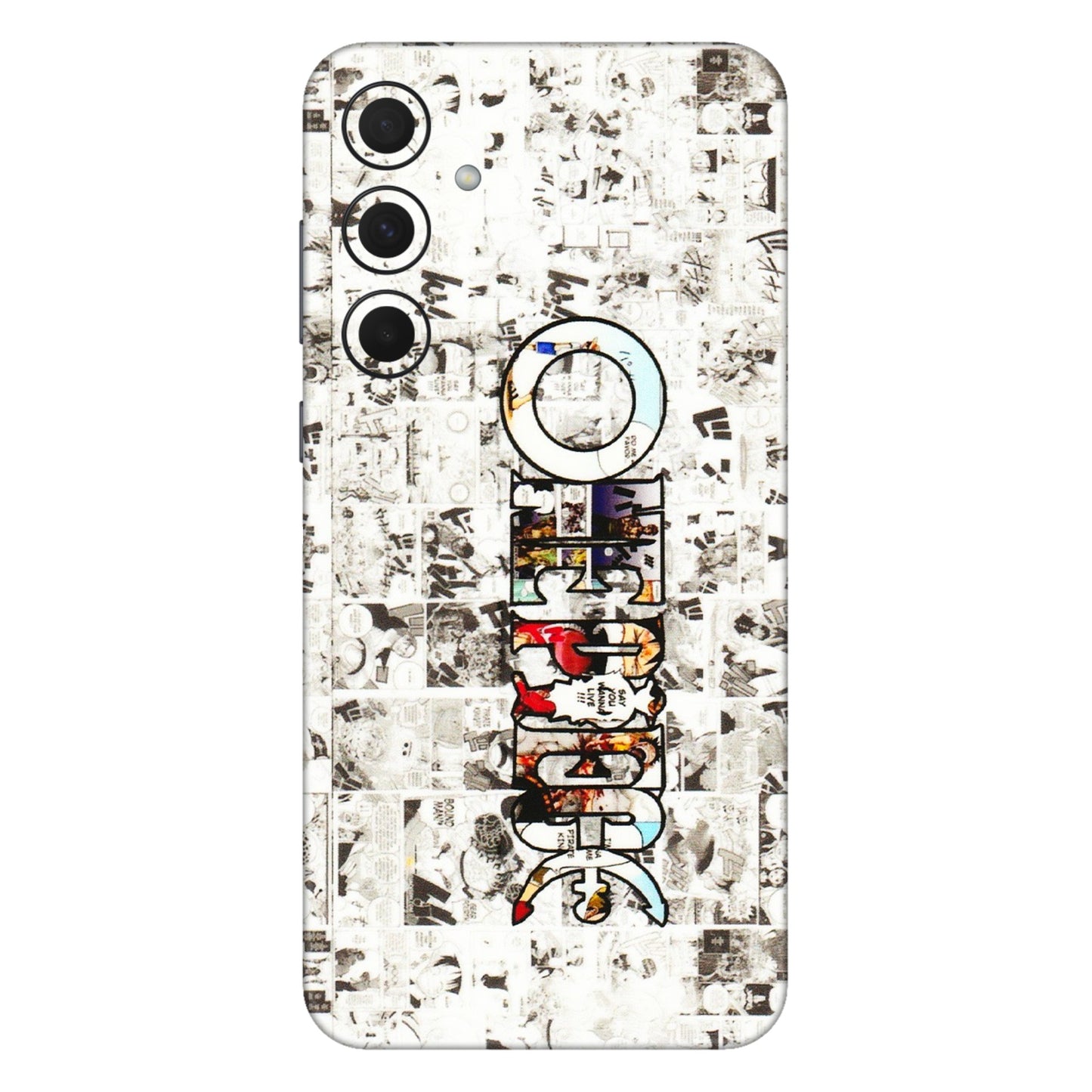 Samsung A/S Series Phone Skins (All Models) - One Piece Manga - 3D Embossed Finish (L-26) Samsung Galaxy A35 (5G)