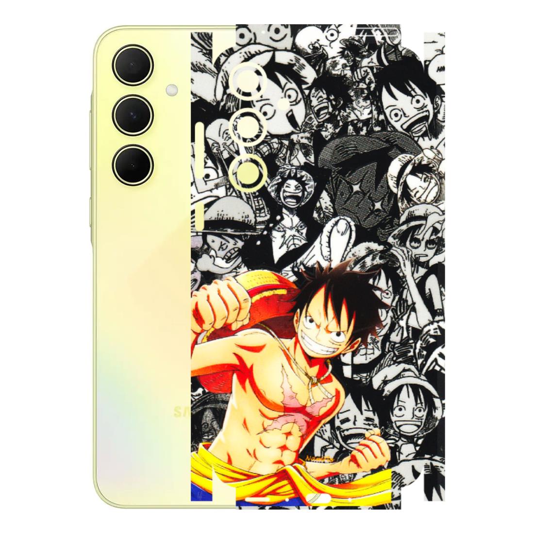 Samsung A/S Series Phone Skins (All Models) - Anime Comics Games Doodles - 3D Embossed Finish (L-27) Samsung Galaxy A35 (5G)