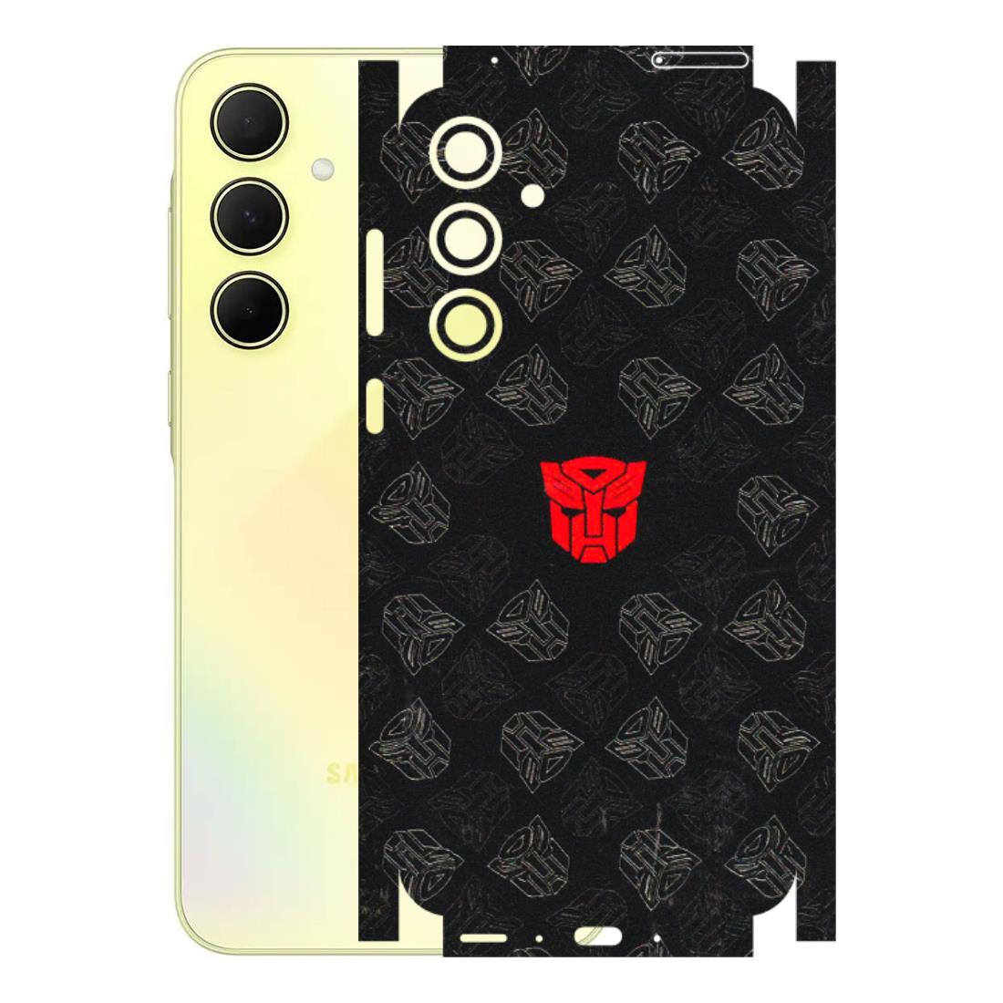 Samsung A/S Series Phone Skins (All Models) - Transformers Devastation - 3D Embossed Finish (L-301) Samsung Galaxy A35 (5G)