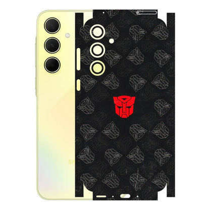 Samsung A/S Series Phone Skins (All Models) - Transformers Devastation - 3D Embossed Finish (L-301) Samsung Galaxy A35 (5G)