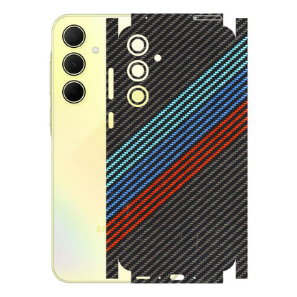 Samsung A/S Series Phone Skins (All Models) - Carbon BM - 3D Embossed Finish (L-302) Samsung Galaxy A35 (5G)