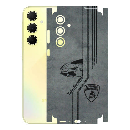 Samsung A/S Series Phone Skins (All Models) - New Lamborgini Aventador - 3D Embossed Finish (L-321) Samsung Galaxy A35 (5G)