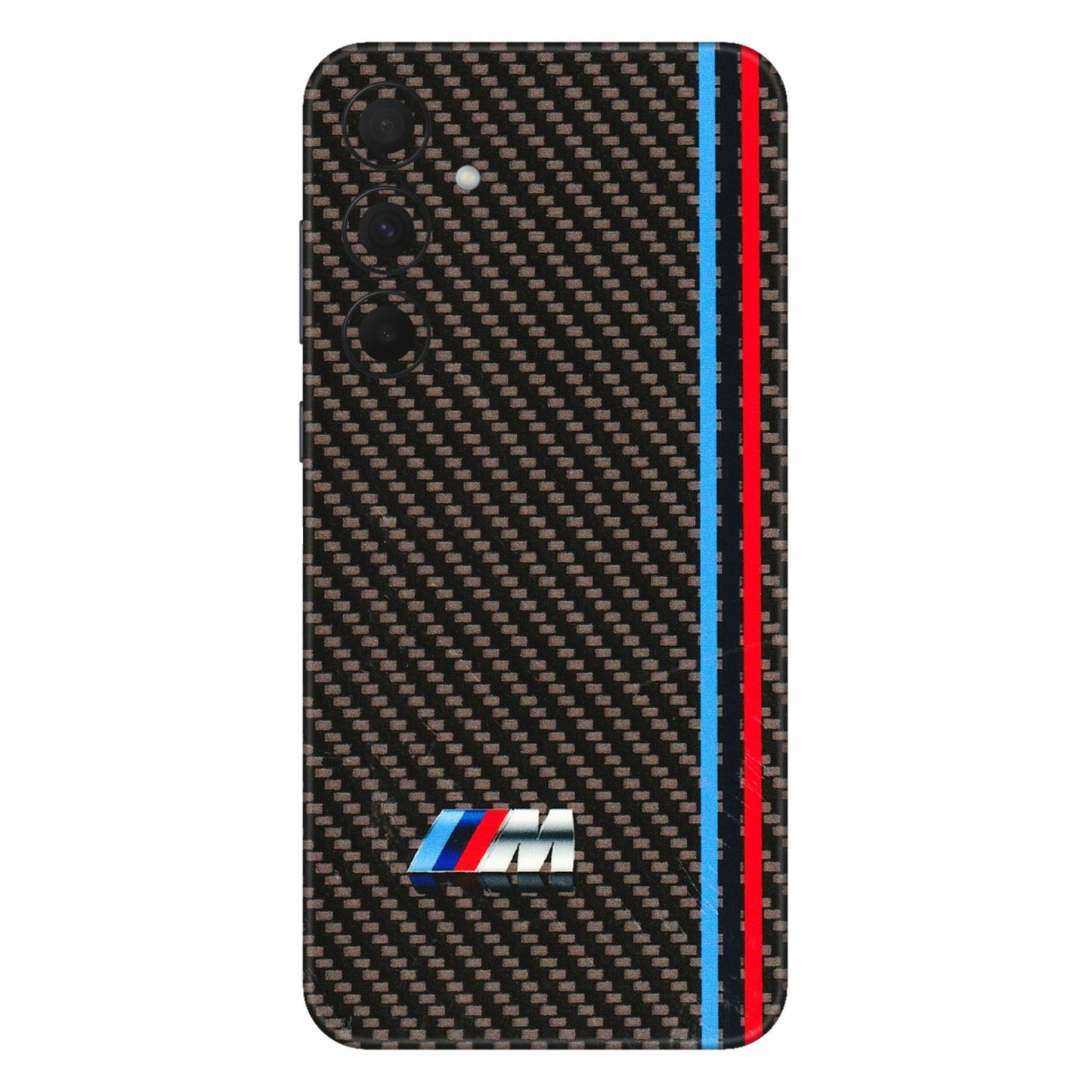 Samsung A/S Series Phone Skins (All Models) - BM Carbon Fiber Feels - 3D Embossed Finish (L-38) Samsung Galaxy A35 (5G)