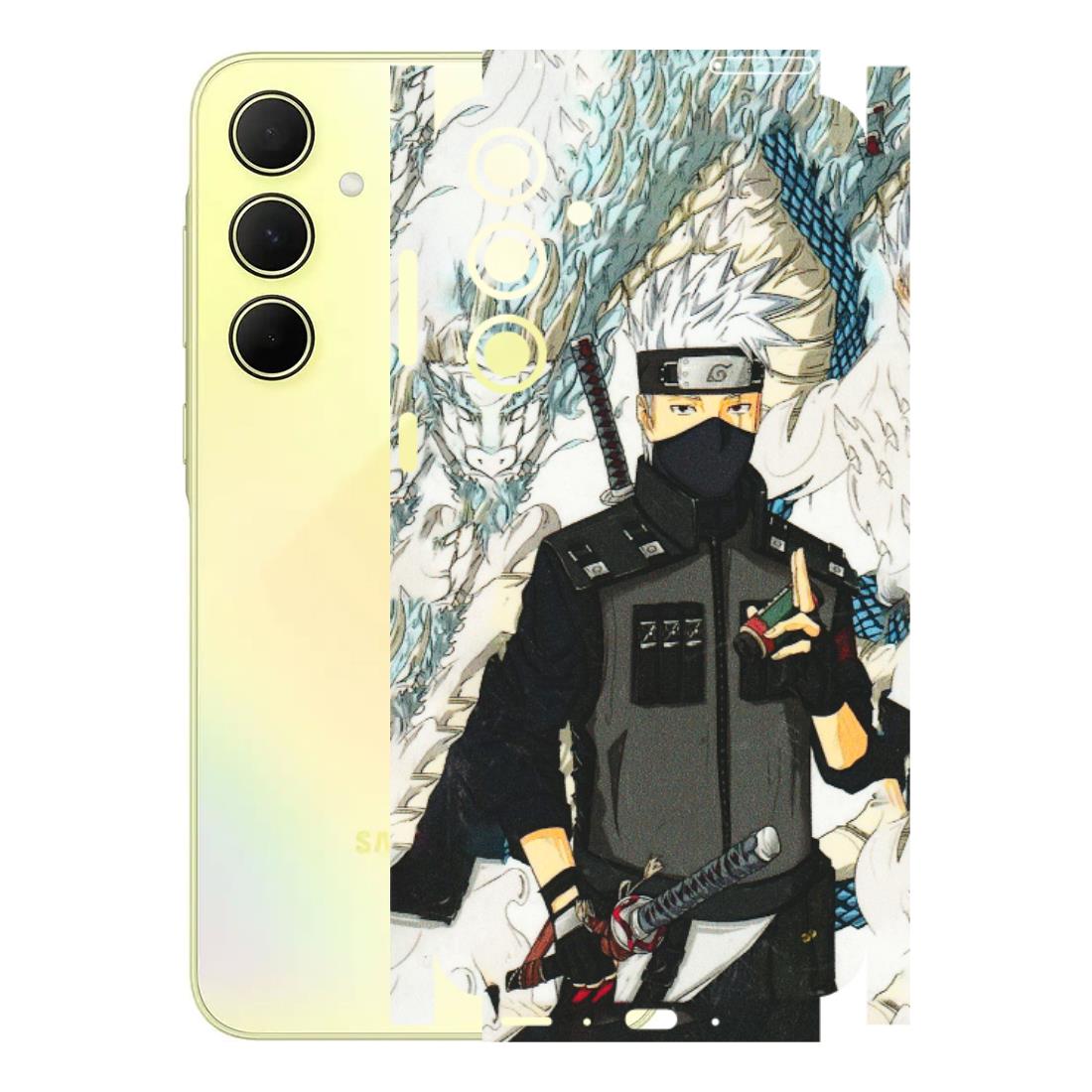 Samsung A/S Series Phone Skins (All Models) - Kakashi Hatake Naruto Anime - 3D Embossed Finish (L-46) Samsung Galaxy A35 (5G)
