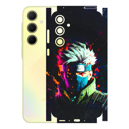 Samsung A/S Series Phone Skins (All Models) - Anime Cool Character - 3D Embossed Finish (L-59) Samsung Galaxy A35 (5G)