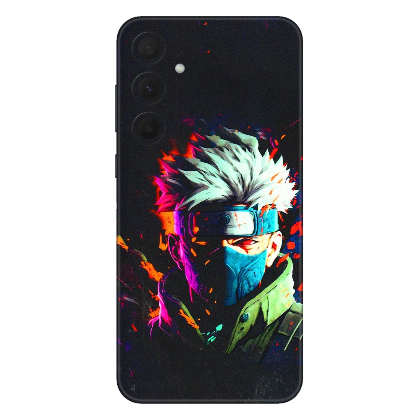 Samsung A/S Series Phone Skins (All Models) - Anime Cool Character - 3D Embossed Finish (L-59) Samsung Galaxy A35 (5G)