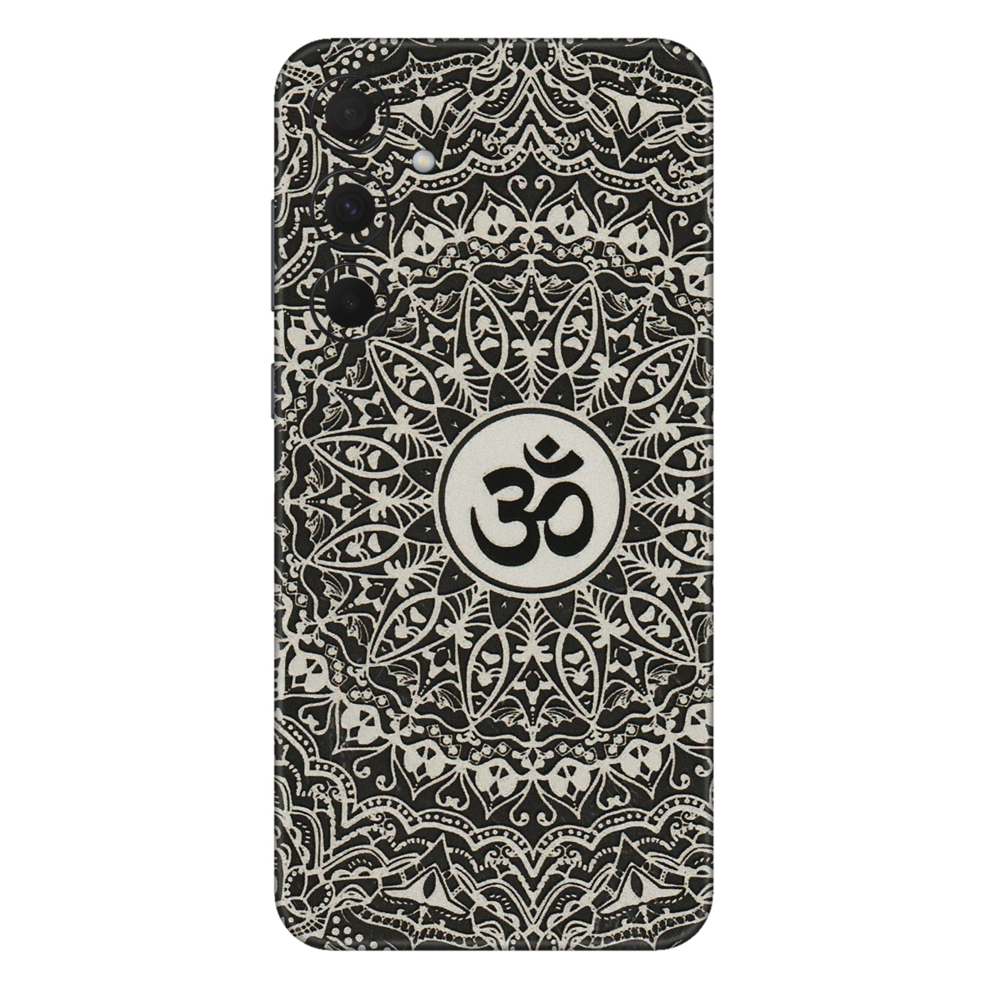 Samsung A/S Series Phone Skins (All Models) - Aum Elegant Mandala - 3D Embossed Finish (L-62) Samsung Galaxy A35 (5G)