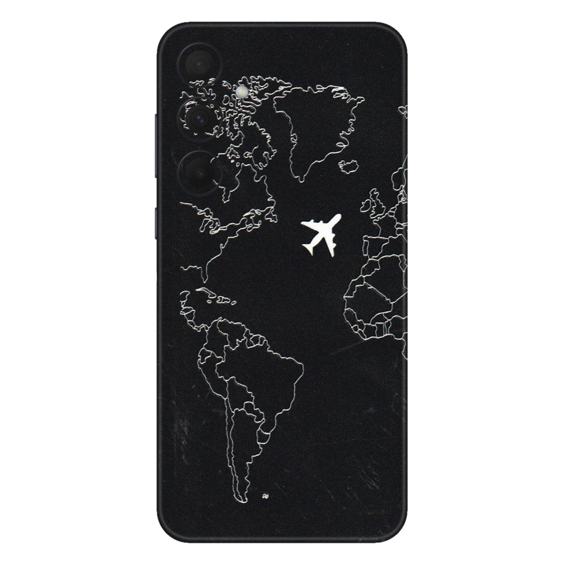 Samsung A/S Series Phone Skins (All Models) - Never Ending Travel - 3D Embossed Finish (L-79) Samsung Galaxy A35 (5G)