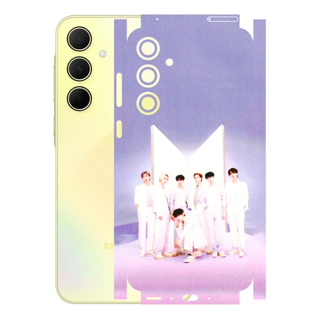 Samsung A/S Series Phone Skins (All Models) - BTS - 3D Embossed Finish (L-94) Samsung Galaxy A35 (5G)