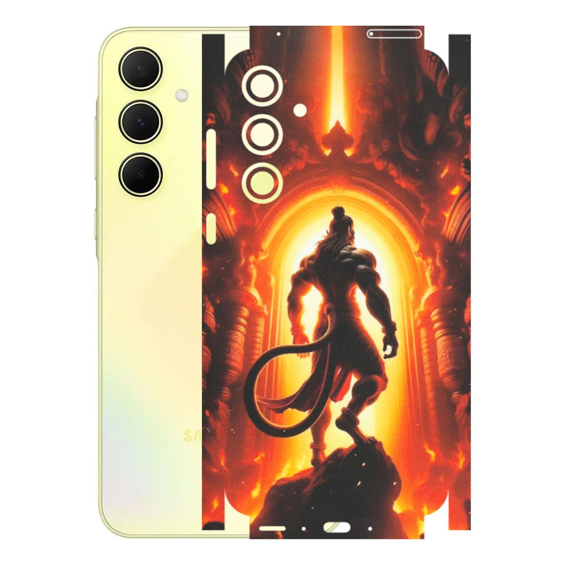 Samsung A/S Series Phone Skins (All Models) - HanumanJi - Matte Finish (M-06) Samsung Galaxy A35 (5G)