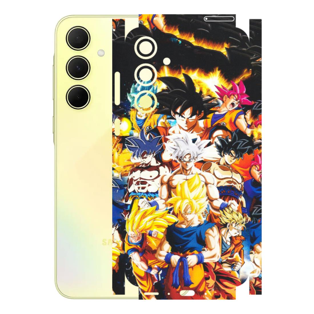 Samsung A/S Series Phone Skins (All Models) - Ultimate Dragon Ball Z - Matte Finish (M-100) Samsung Galaxy A35 (5G)