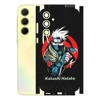 Samsung A/S Series Phone Skins (All Models) - Naruto Kakashi Hatake Killer - Matte Finish (M-114) Samsung Galaxy A35 (5G)