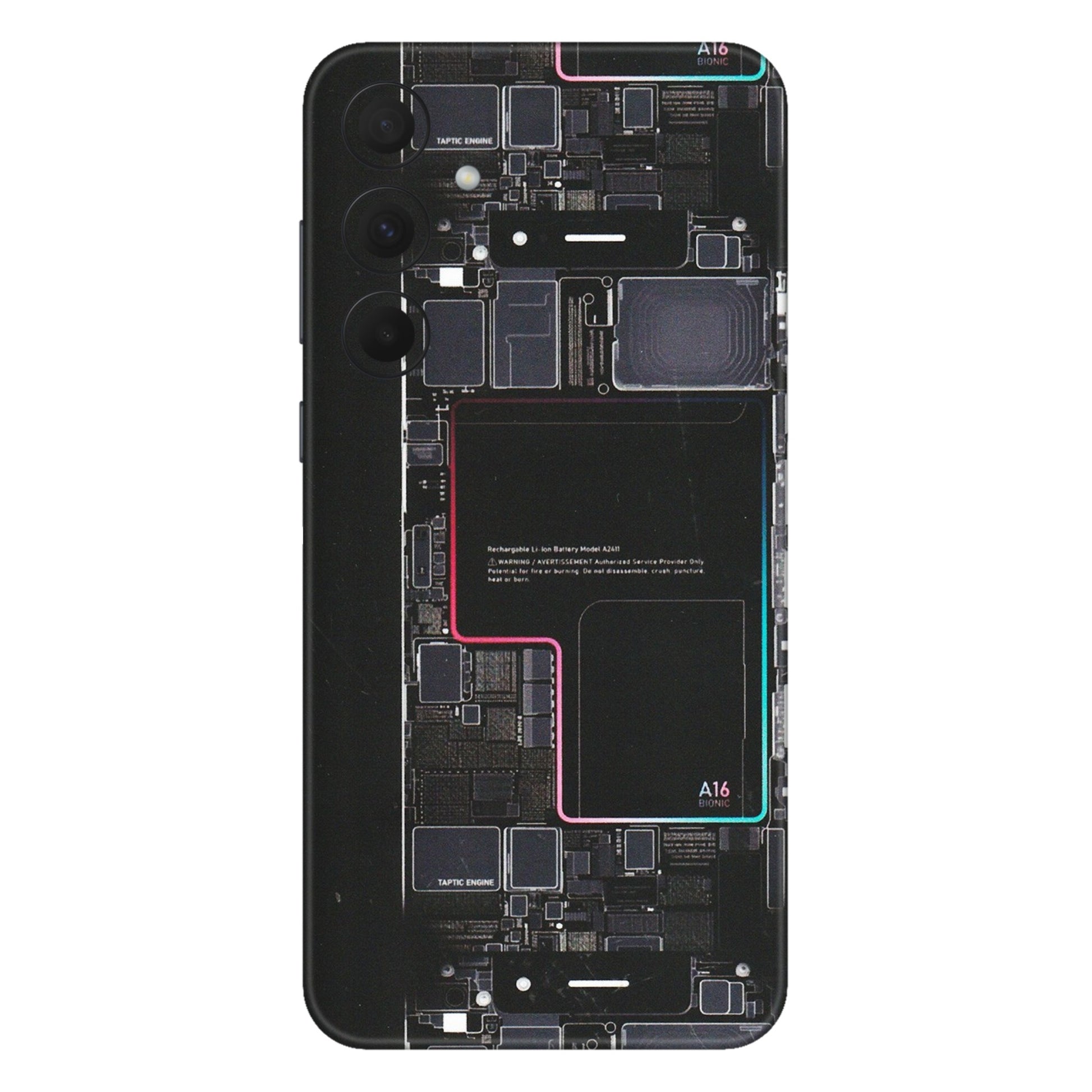 Samsung A/S Series Phone Skins (All Models) - Motherboard Circuit Layout - Matte Finish (M-117) Samsung Galaxy A35 (5G)
