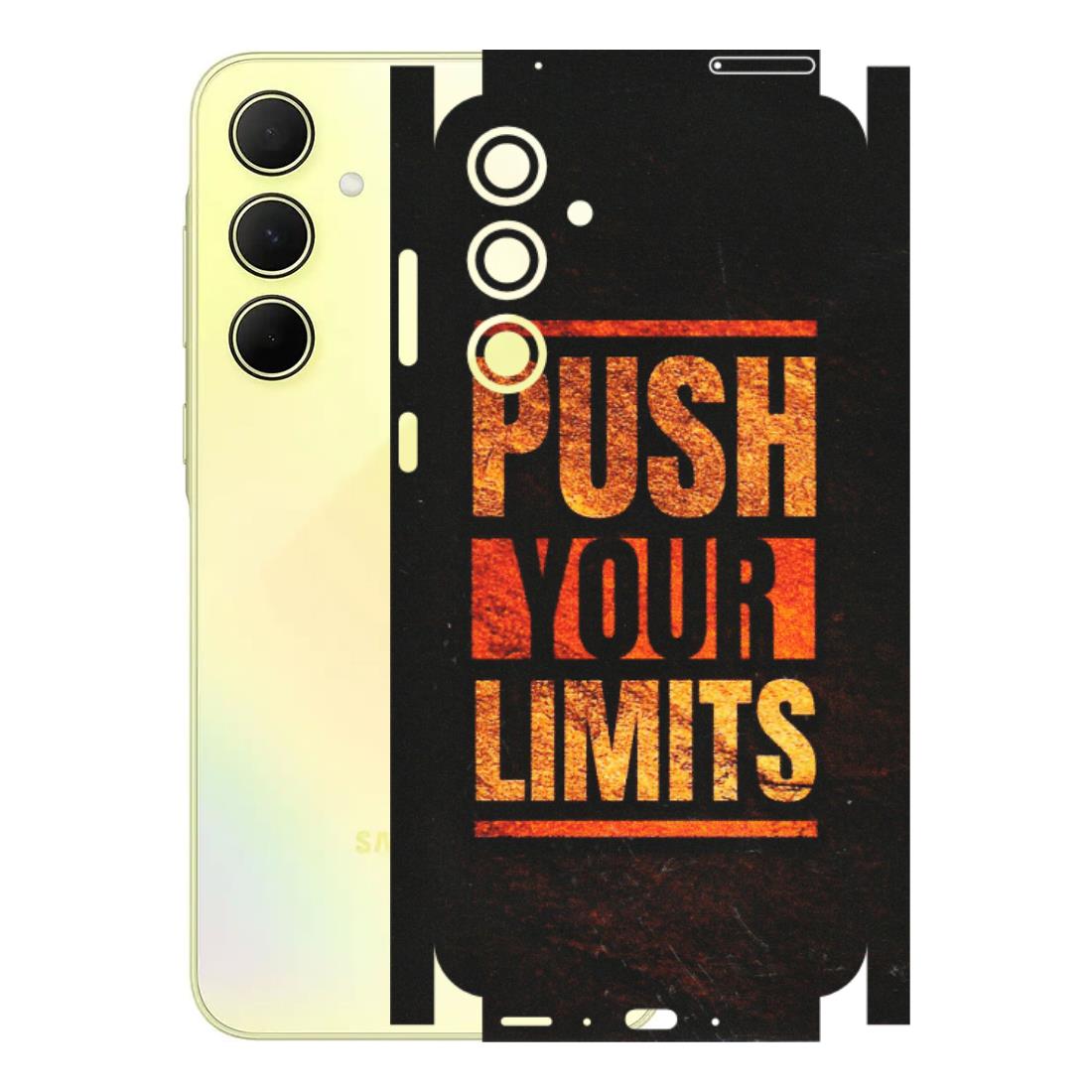 Samsung A/S Series Phone Skins (All Models) - Push Your Limits - Matte Finish (M-118) Samsung Galaxy A35 (5G)