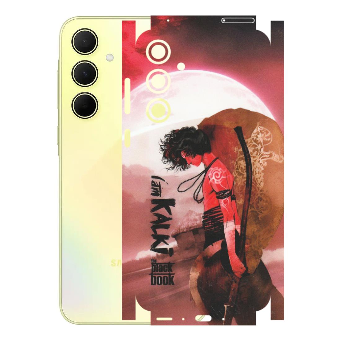 Samsung A/S Series Phone Skins (All Models) - The Black Book Kalia Anime - Matte Finish (M-129) Samsung Galaxy A35 (5G)