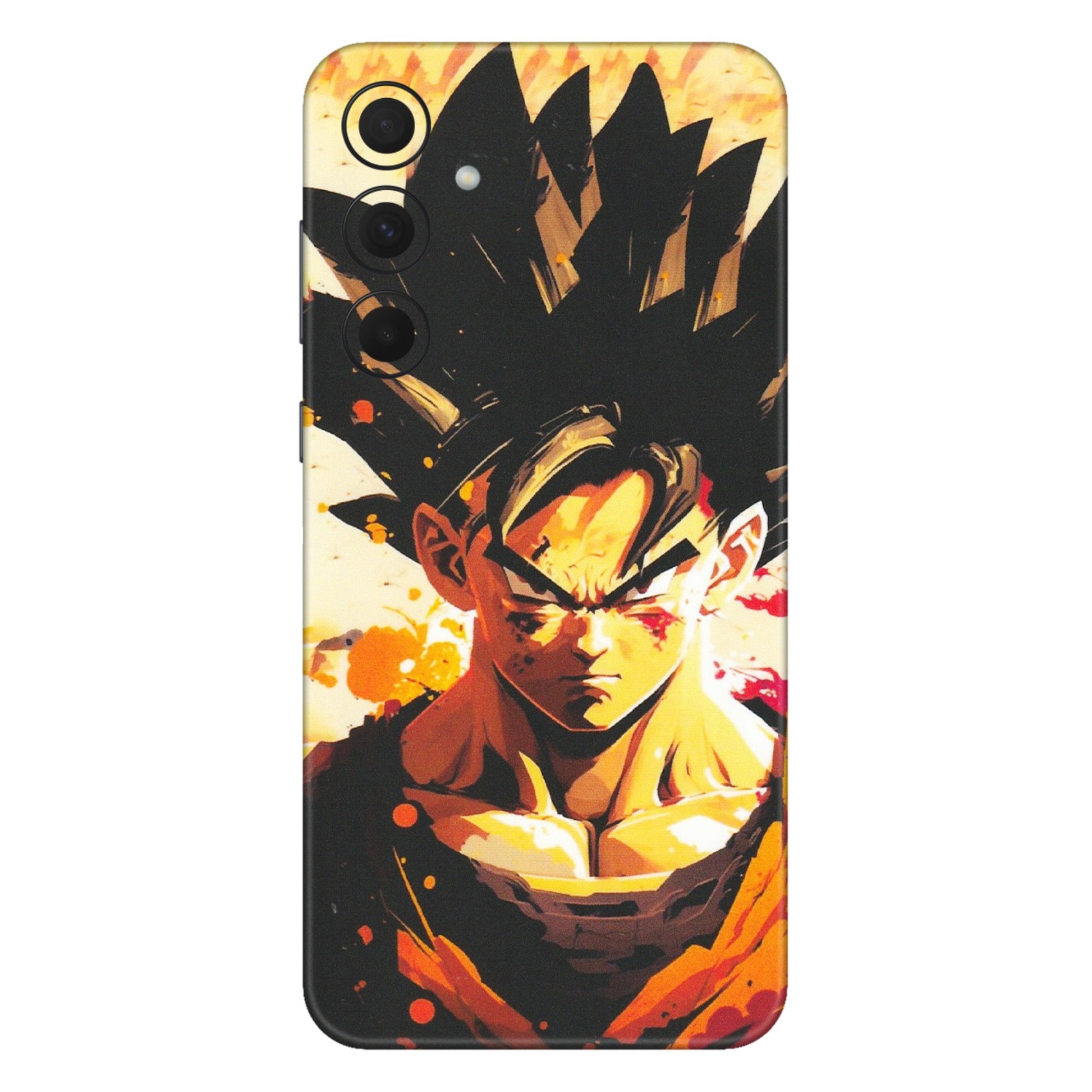 Samsung A/S Series Phone Skins (All Models) - Angry Goku - Matte Finish (M-12) Samsung Galaxy A35 (5G)