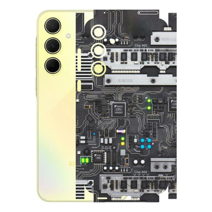 Samsung A/S Series Phone Skins (All Models) - Motherboard Internals - Matte Finish (M-135) Samsung Galaxy A35 (5G)