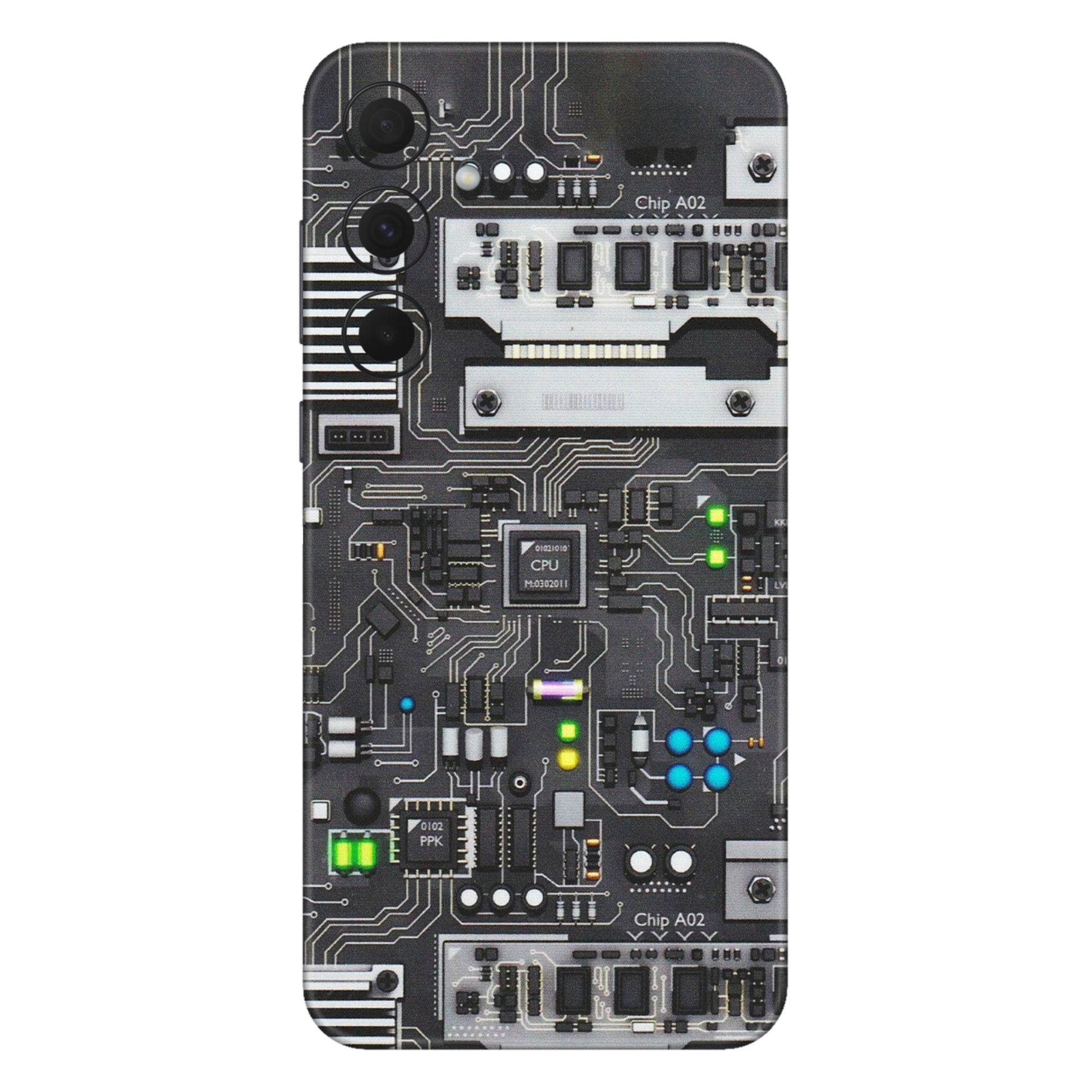 Samsung A/S Series Phone Skins (All Models) - Motherboard Internals - Matte Finish (M-135) Samsung Galaxy A35 (5G)
