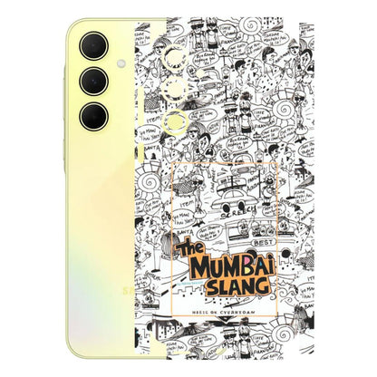Samsung A/S Series Phone Skins (All Models) - The Mumbai Slang - Matte Finish (M-142) Samsung Galaxy A35 (5G)