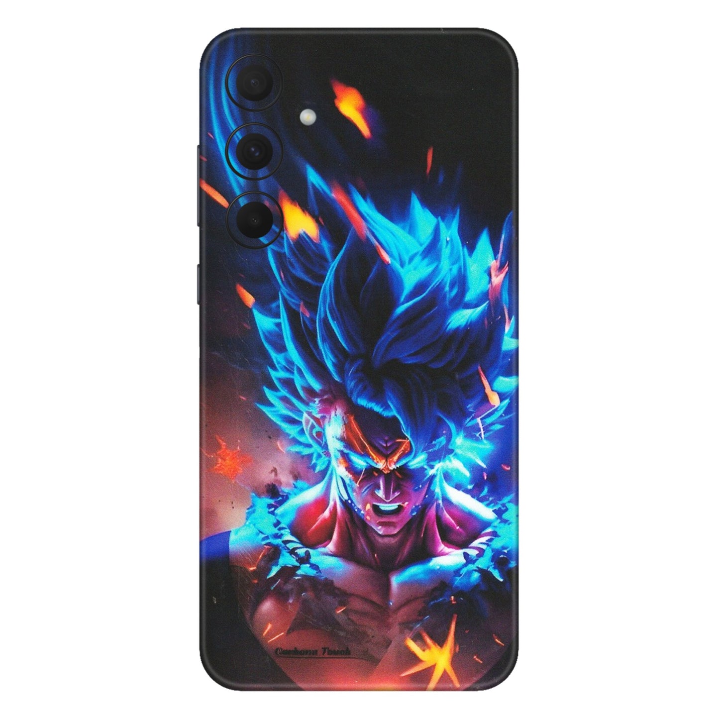 Samsung A/S Series Phone Skins (All Models) - Angry Goku Dragon Ball Anime - Matte Finish (M-150) Samsung Galaxy A35 (5G)