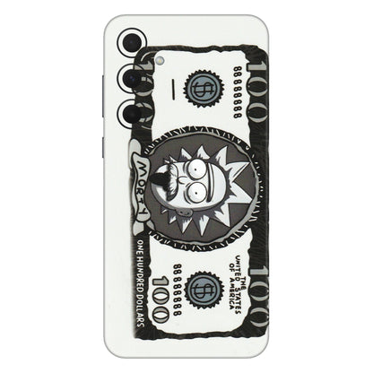 Samsung A/S Series Phone Skins (All Models) - Rick And Morty Hundred Dollar Anime - Matte Finish (M-161) Samsung Galaxy A35 (5G)