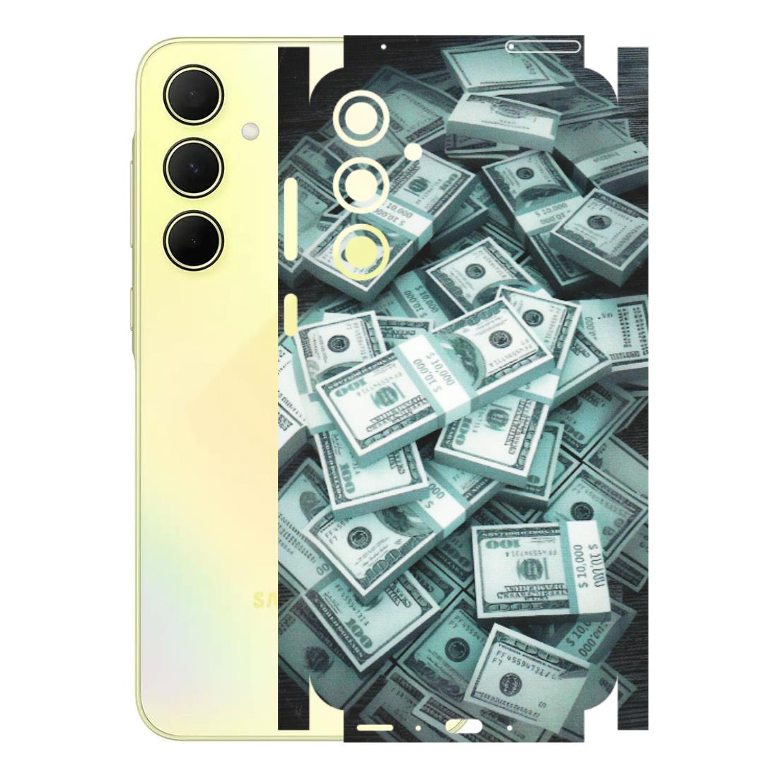Samsung A/S Series Phone Skins (All Models) - Hundred Dollar Bill - Matte Finish (M-162) Samsung Galaxy A35 (5G)