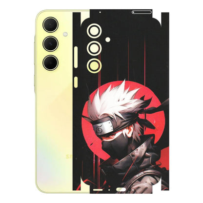 Samsung A/S Series Phone Skins (All Models) - Naruto Anime Blood - Matte Finish (M-170) Samsung Galaxy A35 (5G)