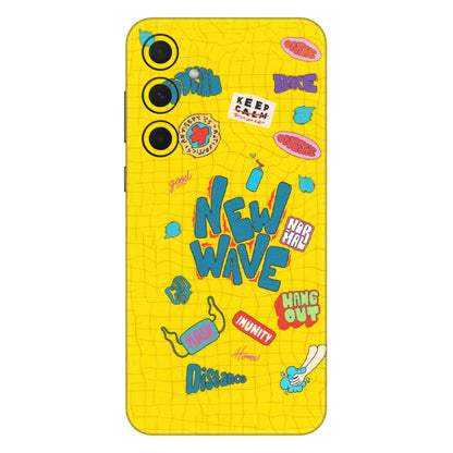 Samsung A/S Series Phone Skins (All Models) - New Wave Life - Matte Finish (M-17) Samsung Galaxy A35 (5G)