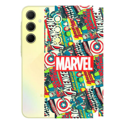 Samsung A/S Series Phone Skins (All Models) - Marvel Comic Lover - Matte Finish (M-30) Samsung Galaxy A35 (5G)