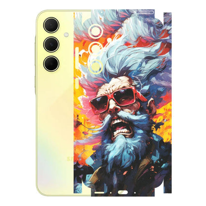 Samsung A/S Series Phone Skins (All Models) - Daddy Cool Character - Matte Finish (M-43) Samsung Galaxy A35 (5G)
