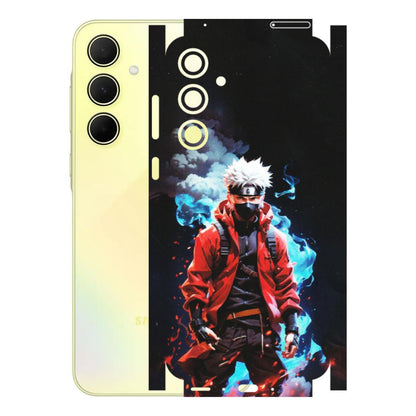 Samsung A/S Series Phone Skins (All Models) - Kakashi Hatake Naruto - Matte Finish (M-60) Samsung Galaxy A35 (5G)