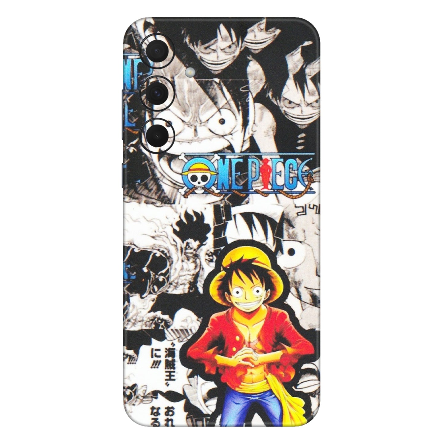 Samsung A/S Series Phone Skins (All Models) - One Piece B&W - Matte Finish (M-63) Samsung Galaxy A35 (5G)