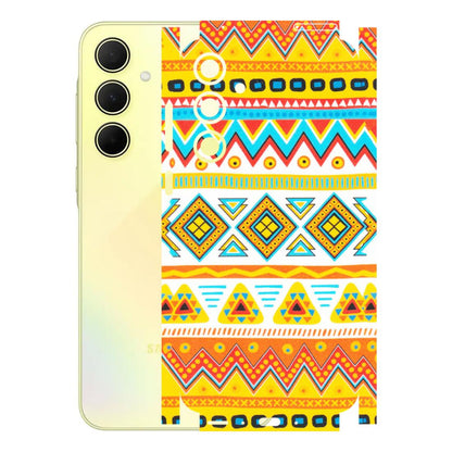 Samsung A/S Series Phone Skins (All Models) - Mexican Abstract - Matte Finish (M-71) Samsung Galaxy A35 (5G)