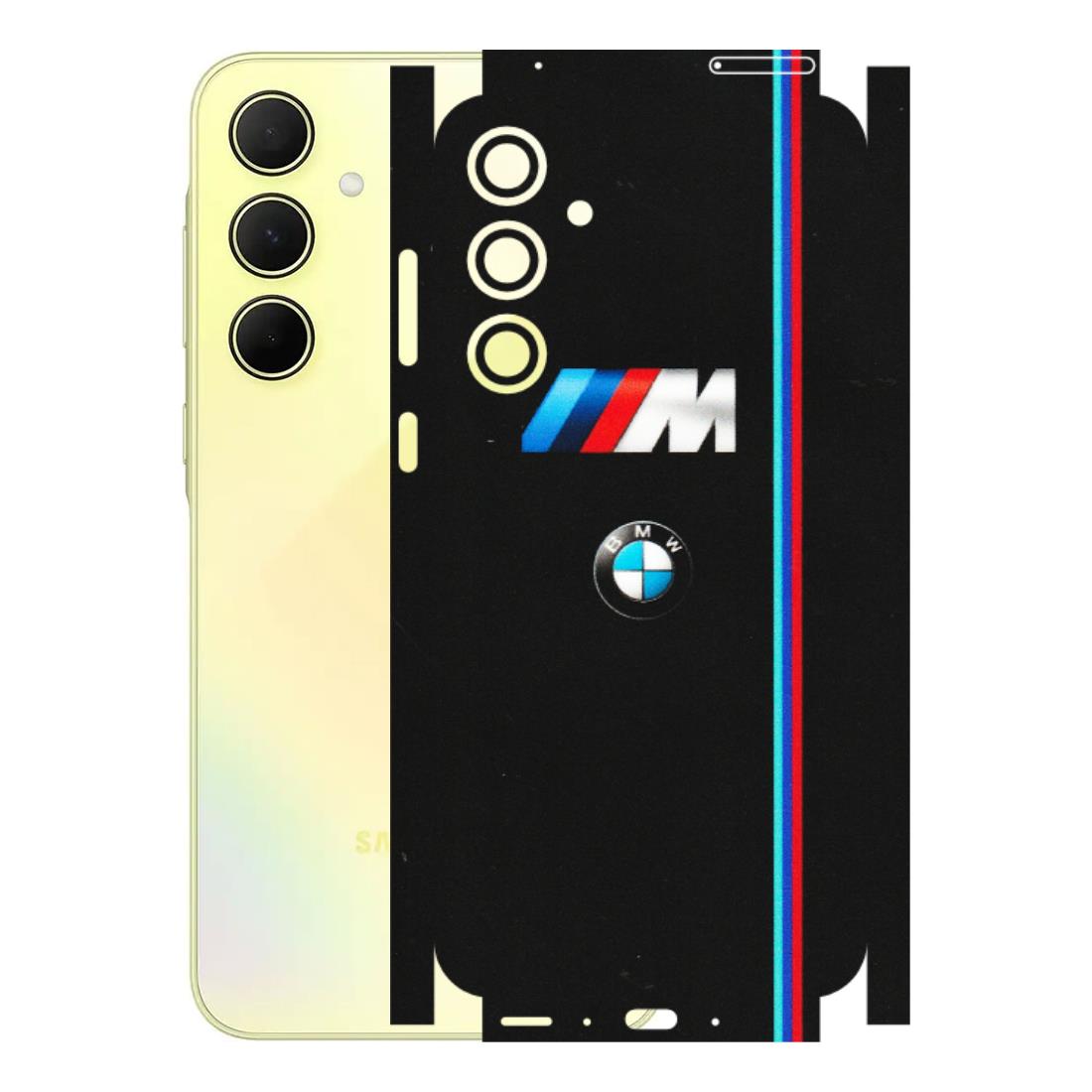 Samsung A/S Series Phone Skins (All Models) - Styling With Black BMW - Matte Finish (M-74) Samsung Galaxy A35 (5G)