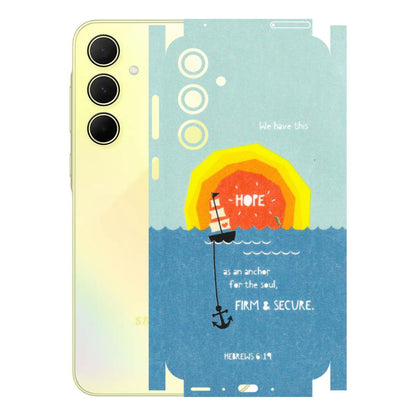 Samsung A/S Series Phone Skins (All Models) - A Beautiful Sunset of Hope - Matte Finish (M-75) Samsung Galaxy A35 (5G)