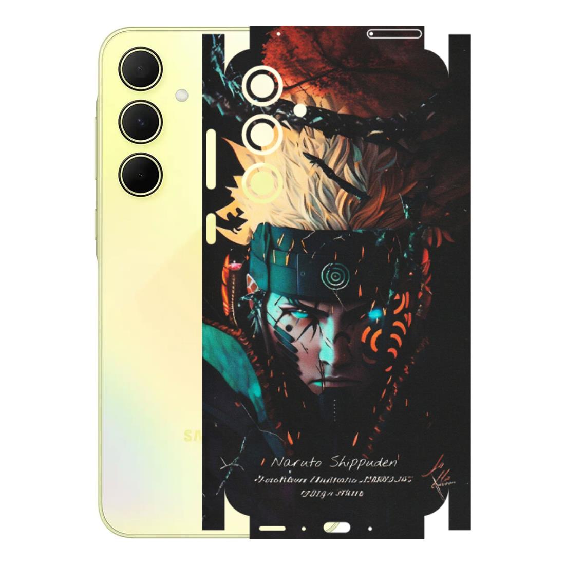 Samsung A/S Series Phone Skins (All Models) - Naruto Shippuden - Matte Finish (M-76) Samsung Galaxy A35 (5G)