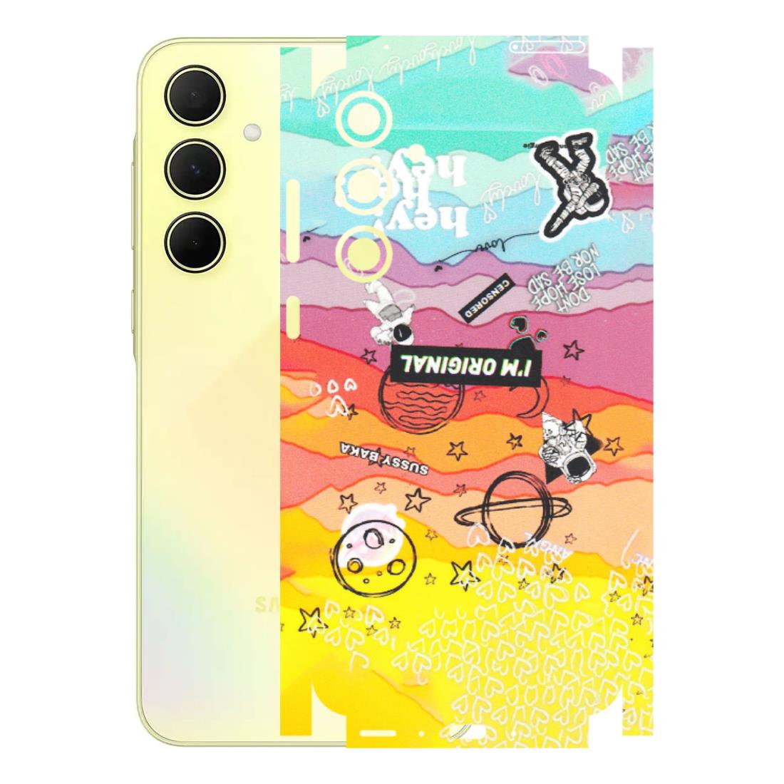 Samsung A/S Series Phone Skins (All Models) - The Original Astronaut - Matte Finish (M-79) Samsung Galaxy A35 (5G)
