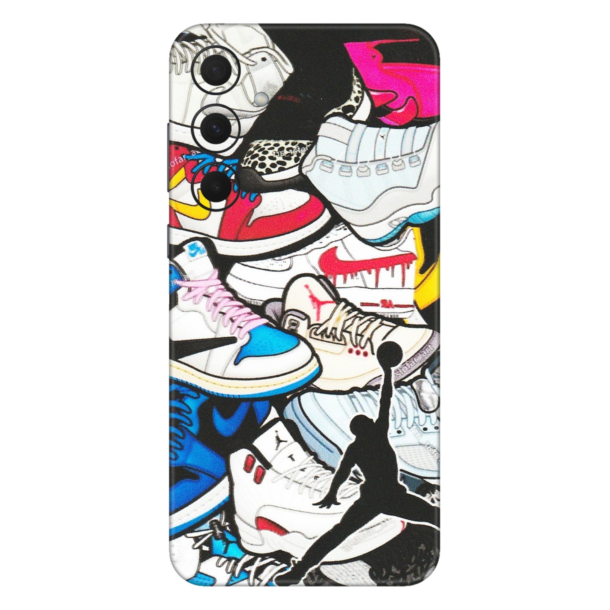 Samsung A/S Series Phone Skins (All Models) - Jordan Sneakers Fan - Matte Finish (M-80) Samsung Galaxy A35 (5G)