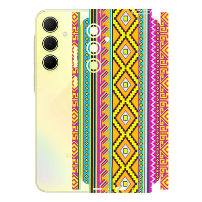 Samsung A/S Series Phone Skins (All Models) - Thai illustration - Matte Finish (M-89) Samsung Galaxy A35 (5G)