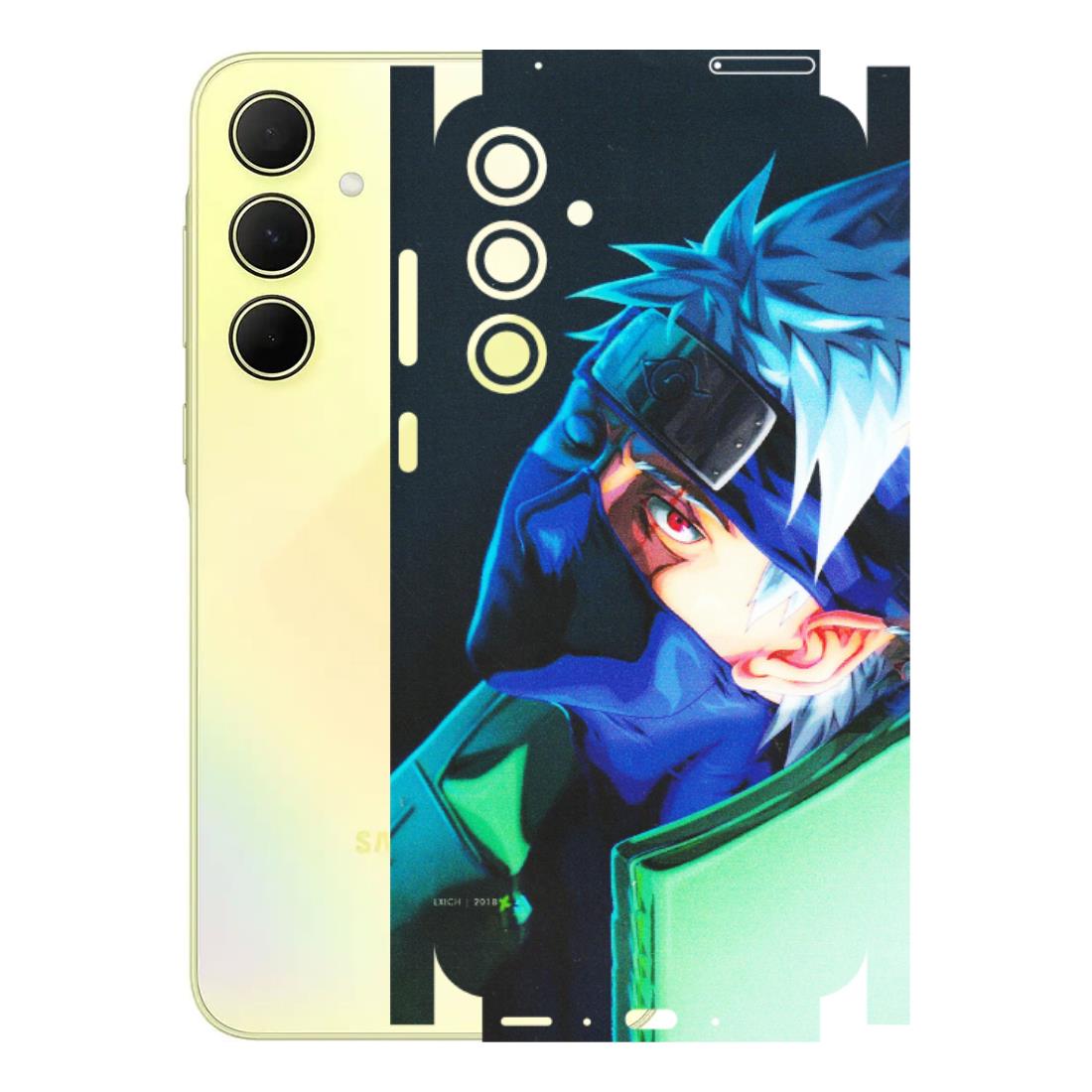 Samsung A/S Series Phone Skins (All Models) - Evil Anime Look - Matte Finish (M-90) Samsung Galaxy A35 (5G)