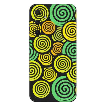 Samsung A/S Series Phone Skins (All Models) - Crazy Spiral - Matte Finish (M-91) Samsung Galaxy A35 (5G)
