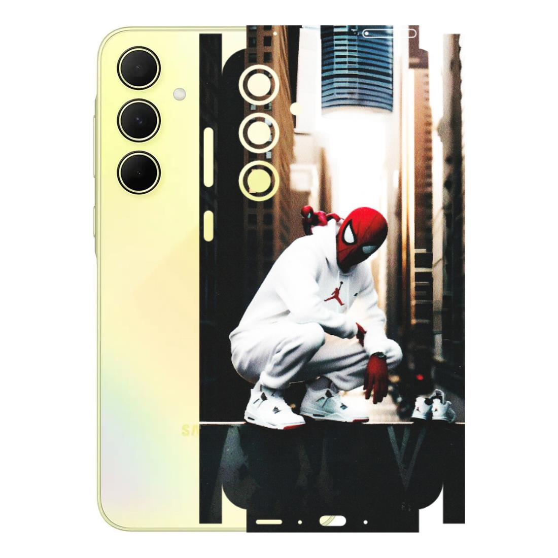 Samsung A/S Series Phone Skins (All Models) - Sportsman Spider Man - Matte Finish (M-94) Samsung Galaxy A35 (5G)