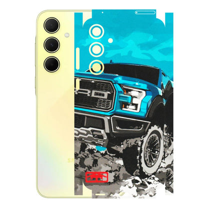 Samsung A/S Series Phone Skins (All Models) - Off Roading Lover - Matte Finish (M-95) Samsung Galaxy A35 (5G)